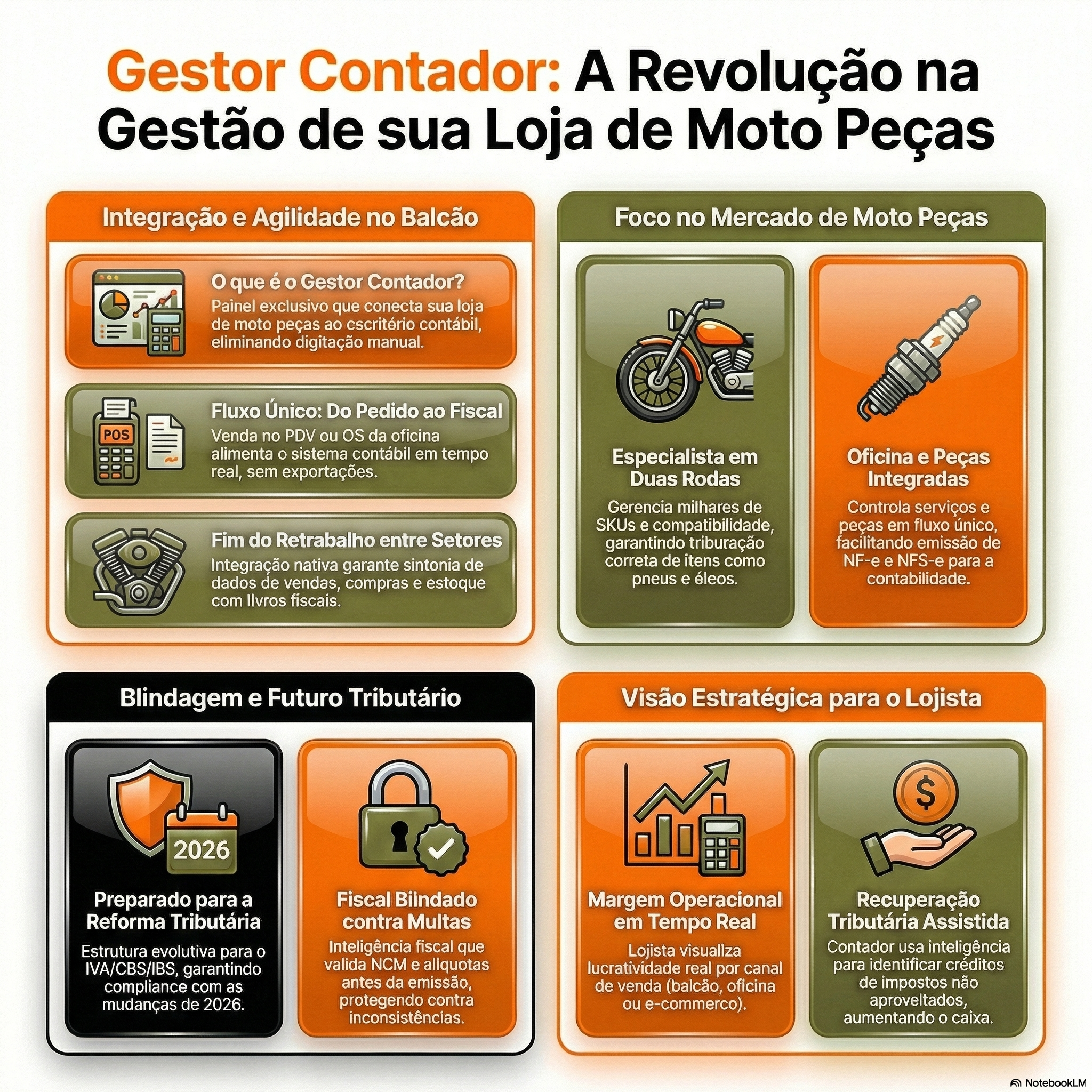 PROTEJA SUA MOTO PEÇAS DA REFORMA TRIBUTÁRIA